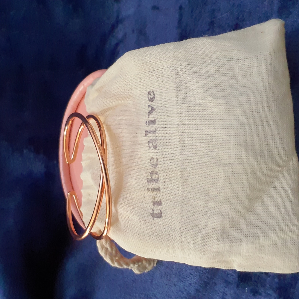 Tribe Alive Rose Gold Cuff Bracelet